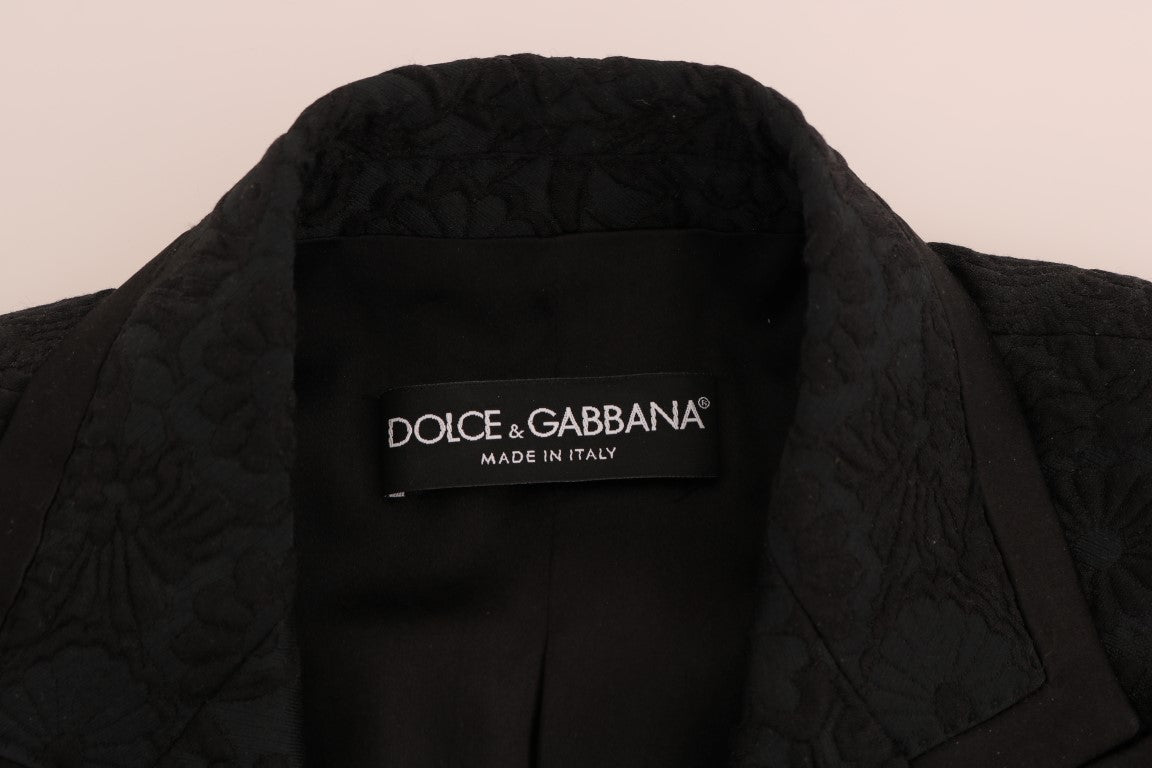 Dolce & Gabbana Büyülü Çiçekli Kristal Blazer Ceket